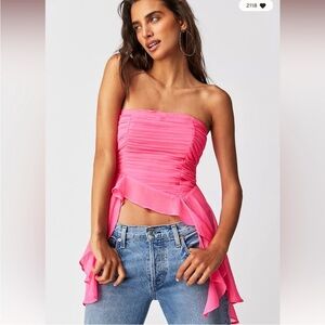 Free peoples naeva strapless top